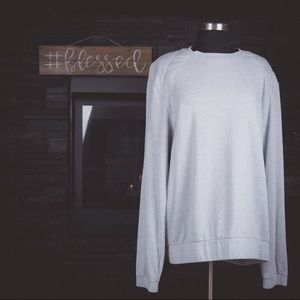 Boss Quilted Shoulder Crew